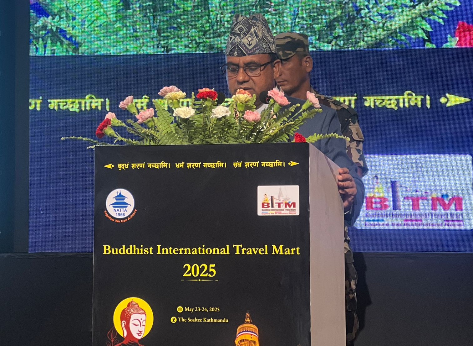 नेपाल बौद्ध, आध्यात्म र शान्ति पर्यटनको केन्द्र : मन्त्री पाण्डे 