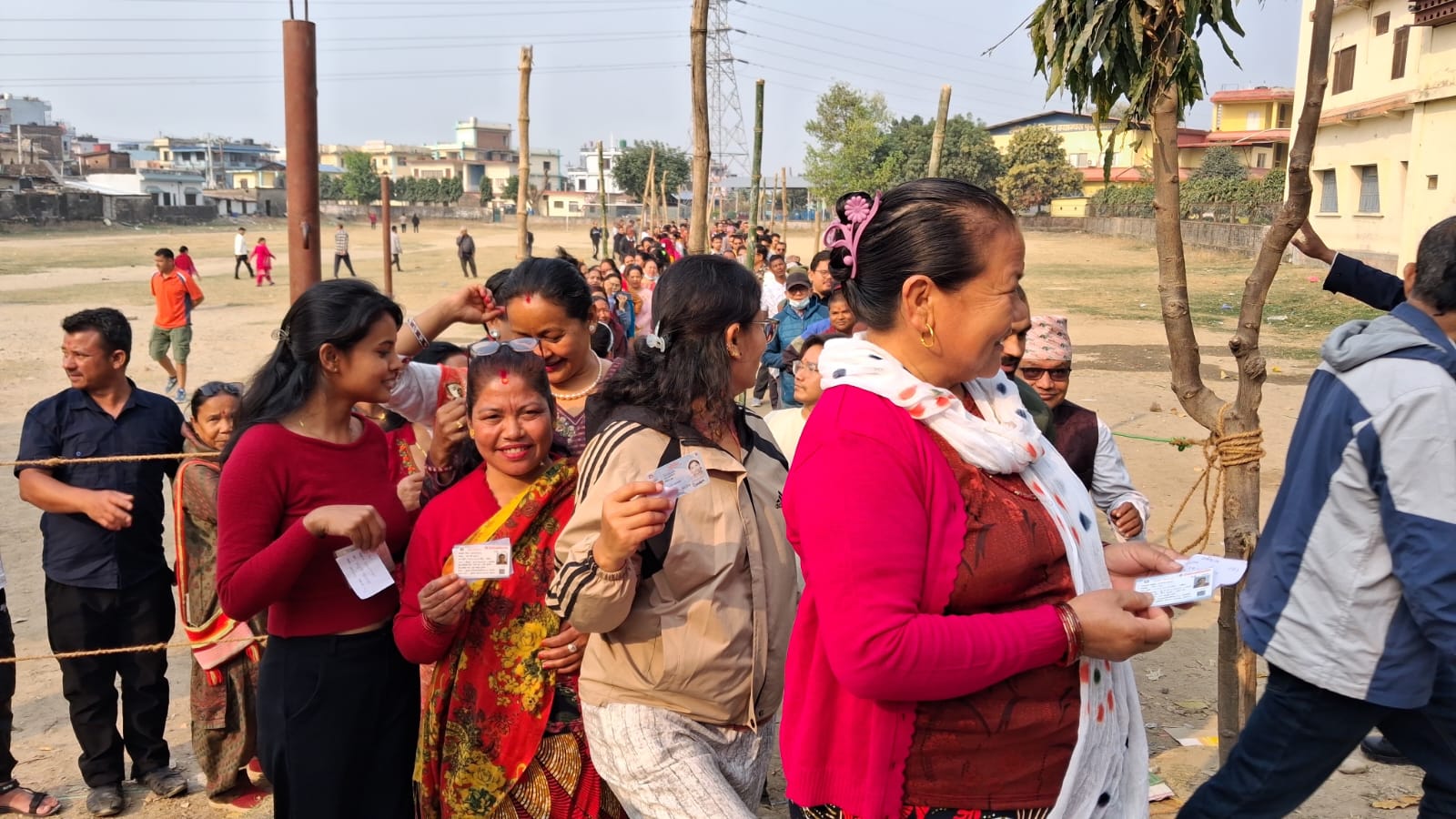 देशभर शान्तिपूर्ण रुपमा सकियाे निर्वाचन