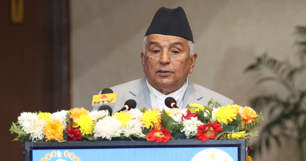 देशलाई संवैधानिक दायराभित्र रहेर निकास दिने प्रयास भइरहेको छ : राष्ट्रपति