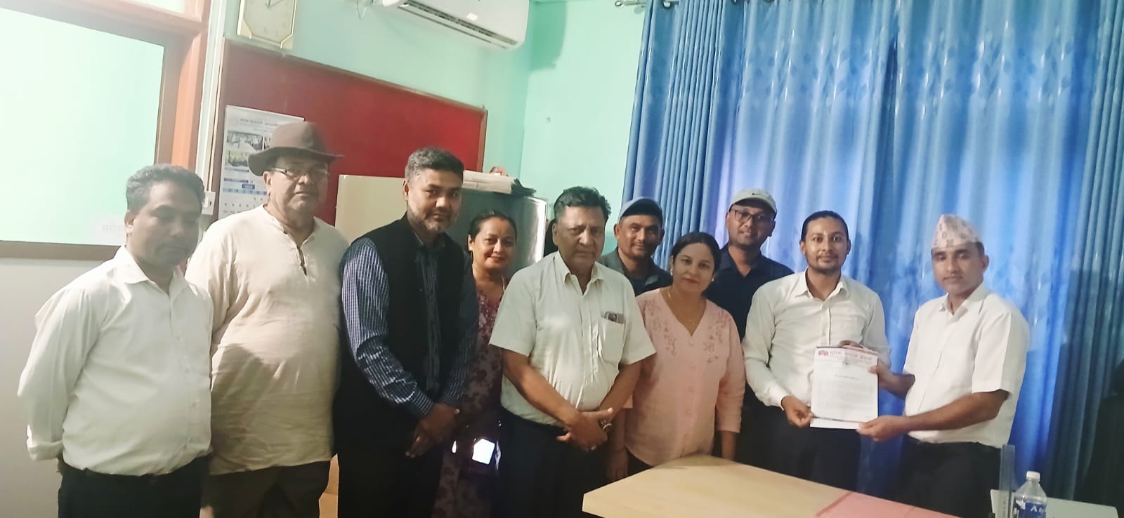 दलित विद्यार्थीलाई छात्रबृतिको माग गर्दै मुक्ति समाज रुपन्देहीले बुझायो ज्ञापनपत्र